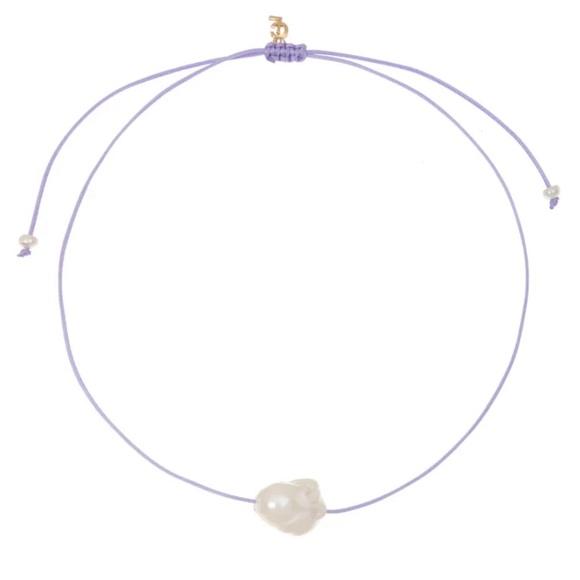 COCONUT LOVE PURPLE NIKKI NECKLACE - Picture 1 of 4